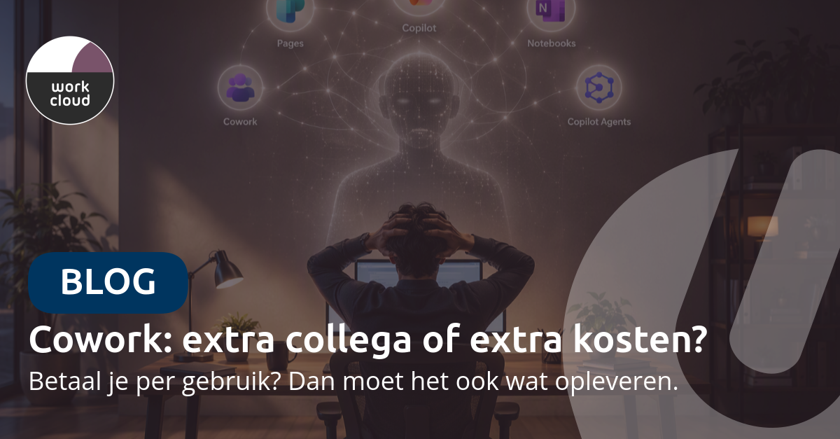 Copilot Cowork: een extra collega, geen extra kostenpost