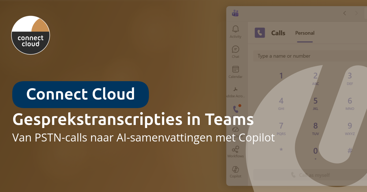 Gesprekstranscripties in Teams: van elk telefoongesprek een bruikbaar verslag