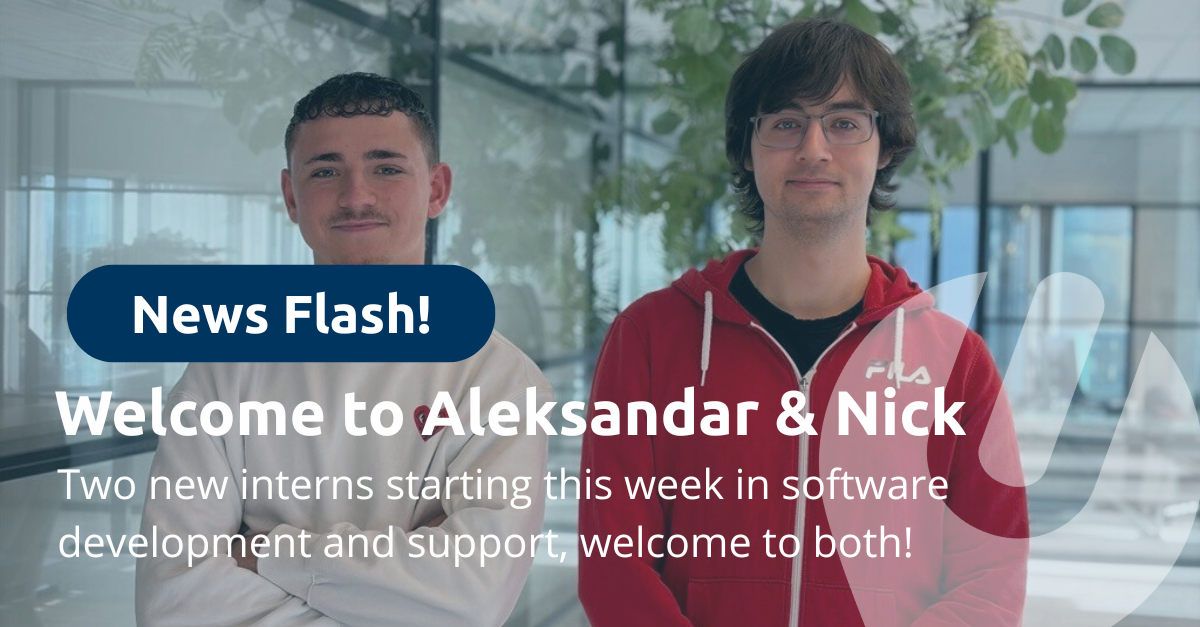 nieuwe stagiaires verwelkomen in Universal Cloud